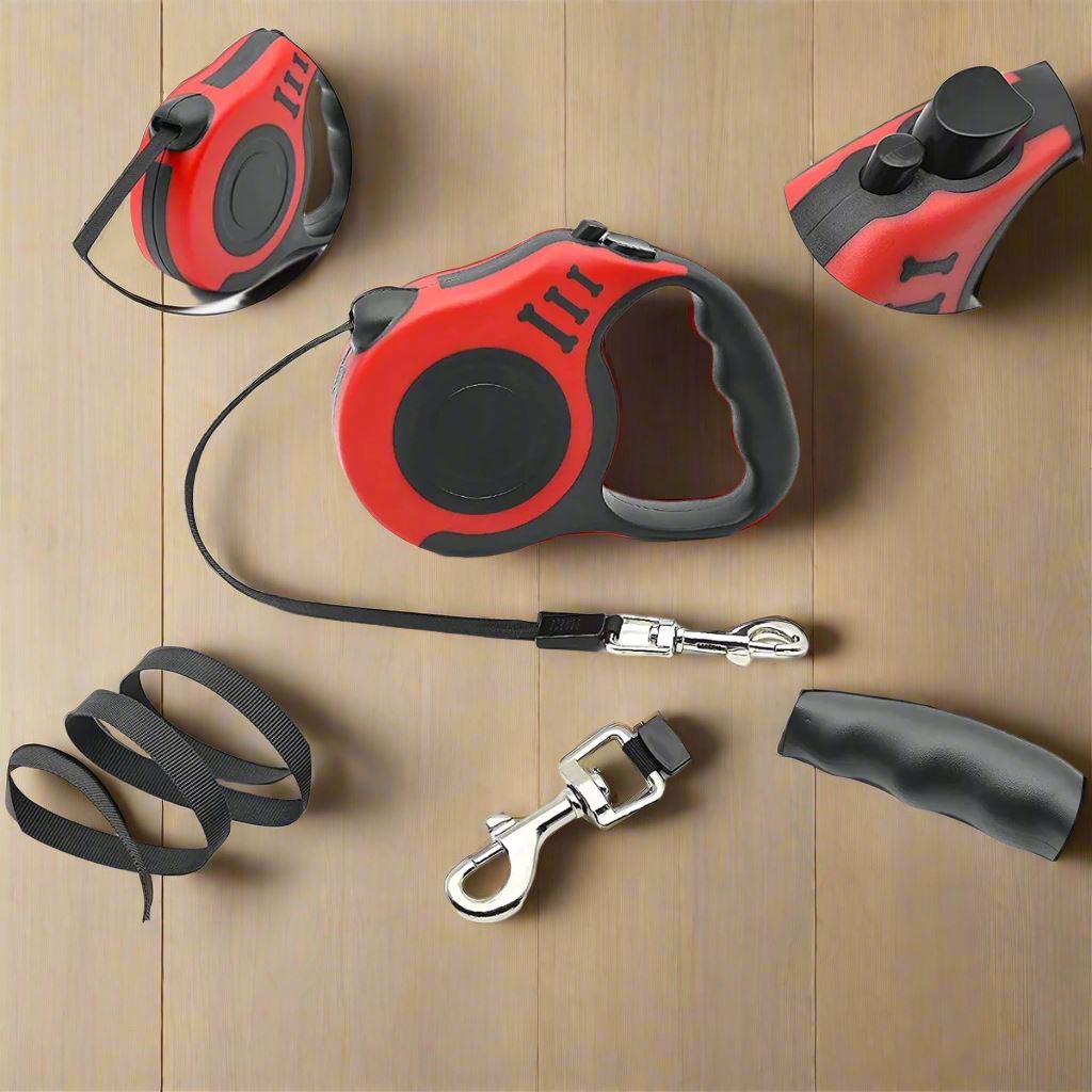 CatRetractablLeash™ - Rouge - Minou Store