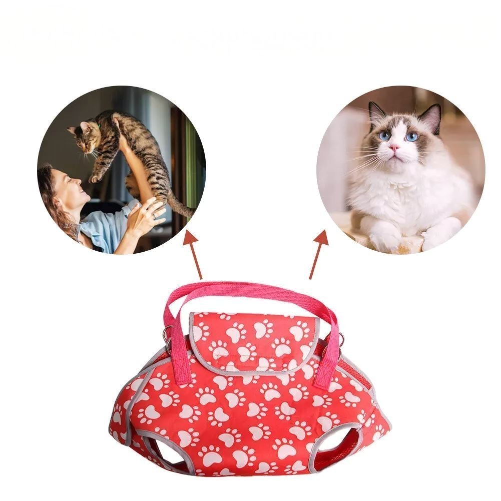 Sac de transport chat - PorteChat™ - Rouge - Minou Store