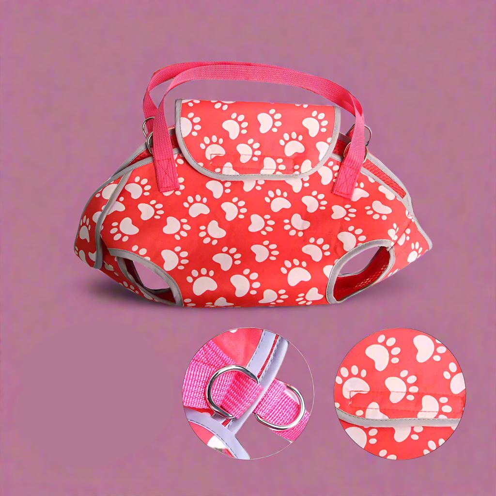 Sac de transport chat - PorteChat™ - Rouge - Minou Store