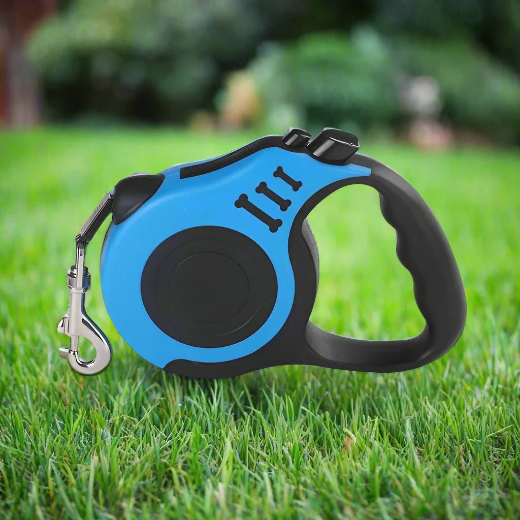 CatRetractablLeash™ - Bleu - Minou Store