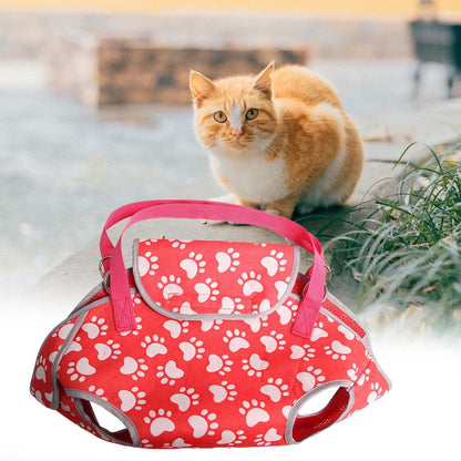 Sac de transport chat - PorteChat™ - Rouge - Minou Store