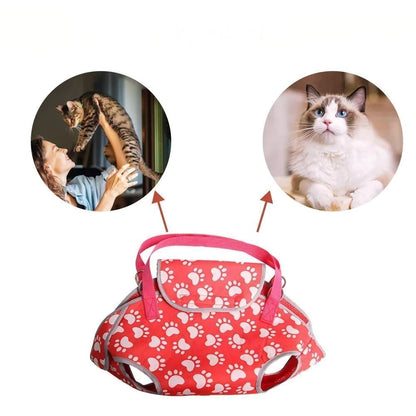 Sac de transport chat - PorteChat™ - Rouge - Minou Store