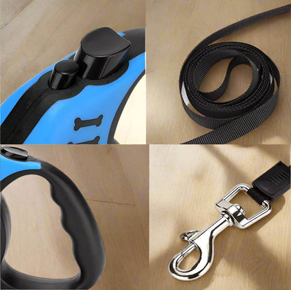 CatRetractablLeash™ - Bleu - Minou Store